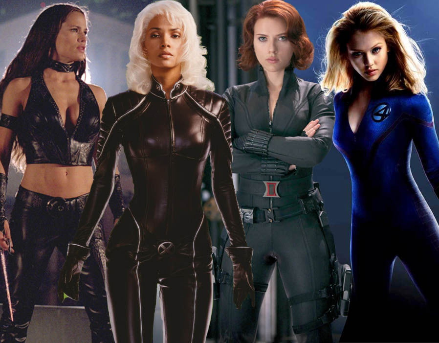 Jennier Garner, Halle Berry, Scarlett Johansson & Jessica Alba