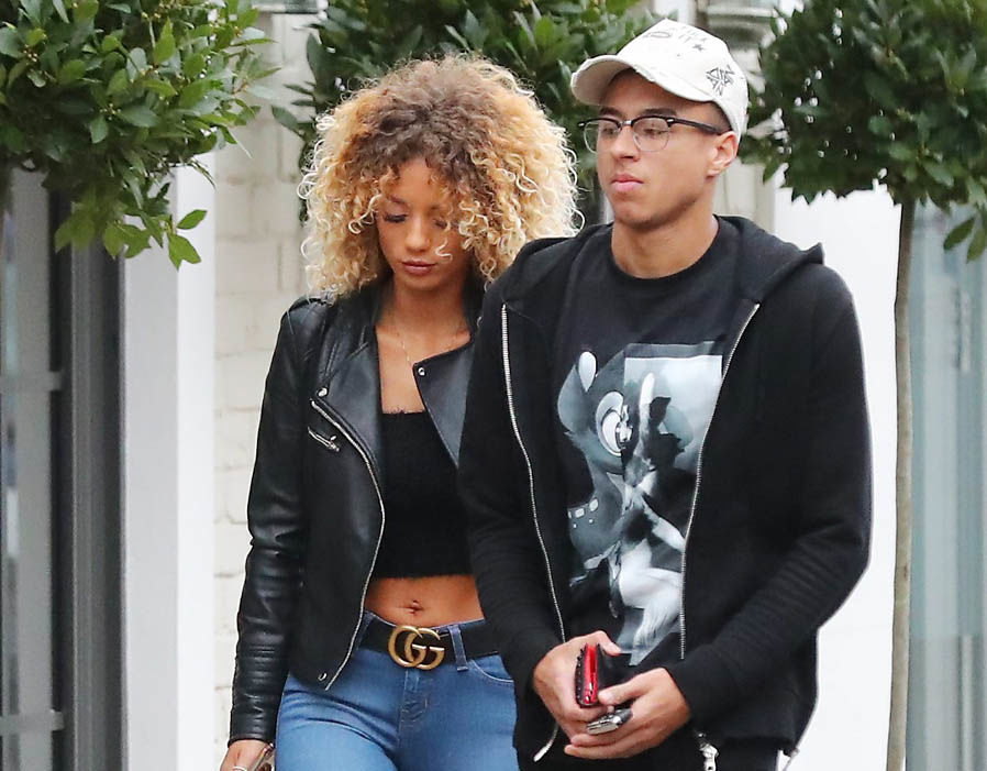 Jesse Lingard and Jena Frumes