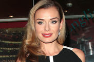 Katherine Jenkins accidentally exposes more than intended in racy thigh-split dress