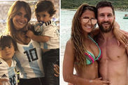 Lionel Messi's wife Antonella Roccuzzo flaunts pert bottom in thong bikini snaps