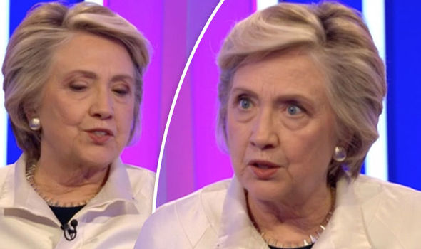 Hillary Clinton's appearance on The One Show 