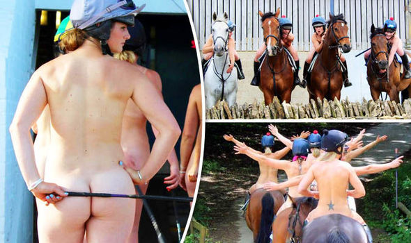 Naked calendar 2018: Jockeys strip off