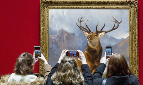 Monarch of the Glen painting